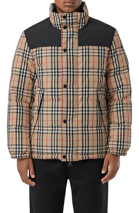 veste reversible burberry|Burberry reversible check cotton jacket.